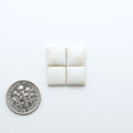 Magnesite Cabochons are a must-have for jewelry makers. These stones feature a unique blend of white and brown making them perfect for a variety of designs.