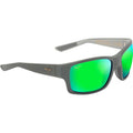Mangroves, Matte Dark and Light Grey/Maui Green Glass Polarised Lenses