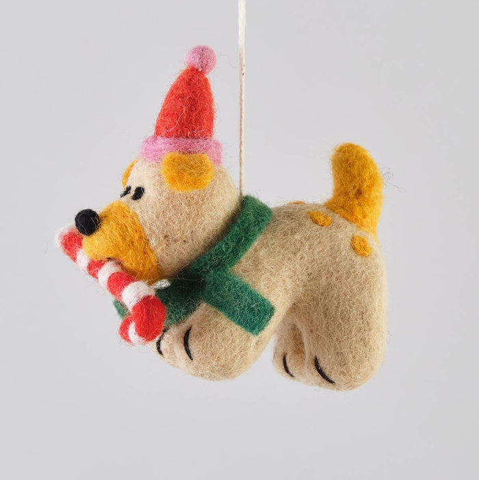 Martha the Dog Felt Ornament