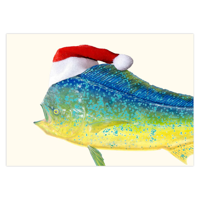 Merry Mahi Christmas Cards Nick Mayer Art