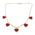 Multi Heart Necklace