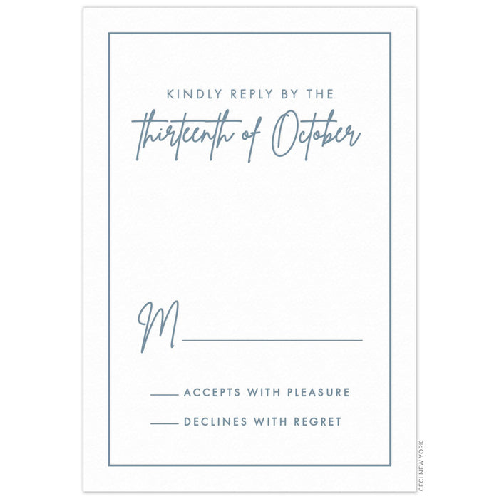 Natalie Vertical Reply Card