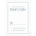 Natalie Vertical Reply Card