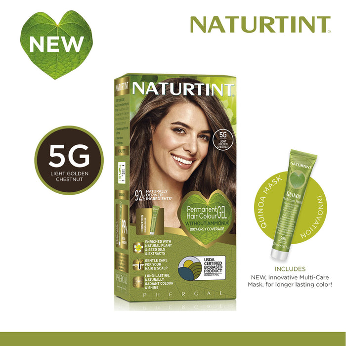 NEW Naturtint Hair Color 5G Light Golden Chestnut Expiration: Feb 2031