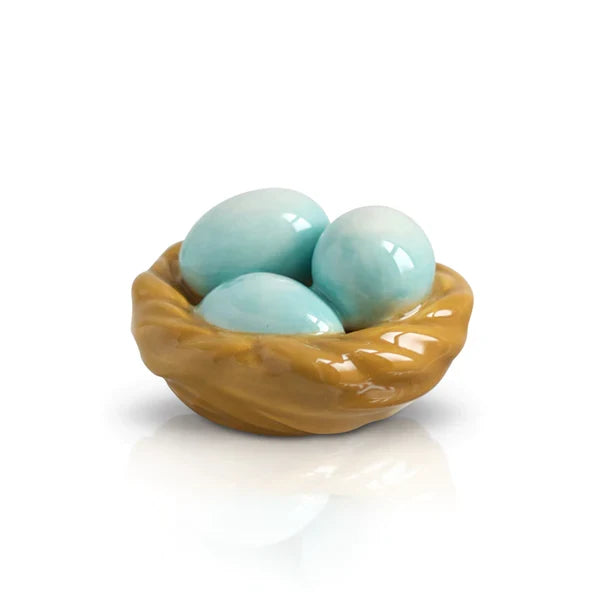 Nora Fleming Robin’s Egg Blue Mini (nest) A39
