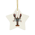 Northern Lobster 1 Ceramic Ornament Printify