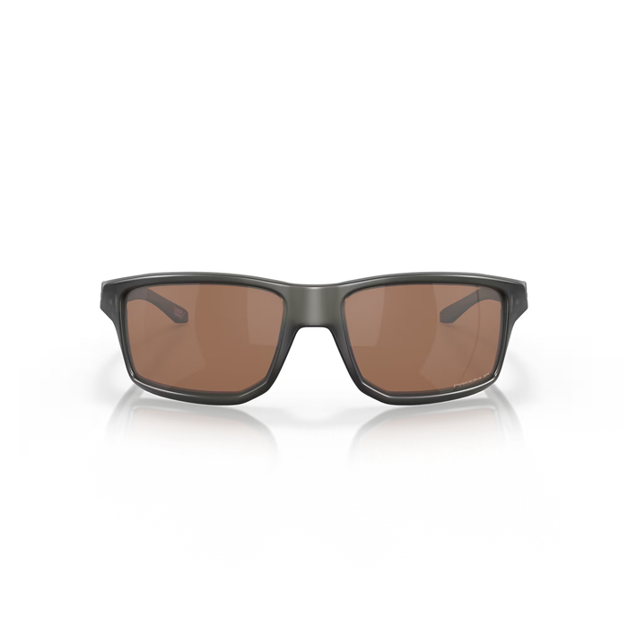 Oakley Gibston Sunglasses Matte Grey Smoke/Prizm Tungsten Polarized
