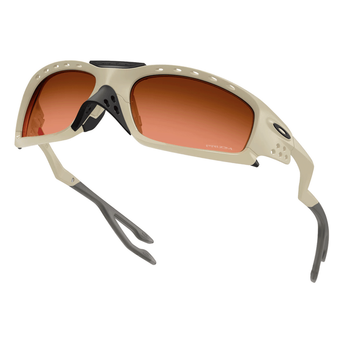 Oakley Plantaris SQ Sunglasses Matte Sand/Prizm Brown Gradient