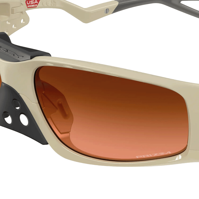 Oakley Plantaris SQ Sunglasses Matte Sand/Prizm Brown Gradient