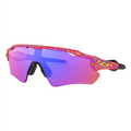 Oakley Radar EV Path Sunglasses Neon Pink Splatter/Prizm Sapphire