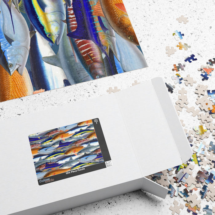 Offshore Angler Puzzle (110, 252, 520, 1014-piece) Printify