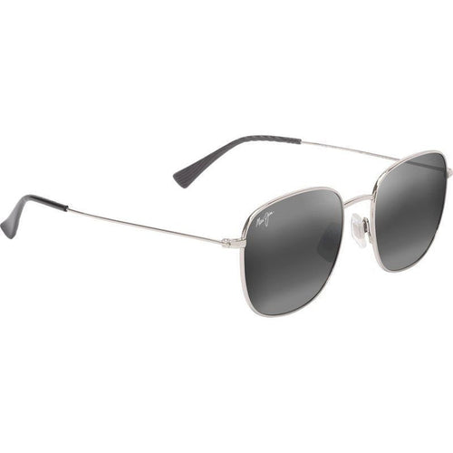 'Olali Alt Fit, Shiny Silver/Neutral Grey Polarised Lenses