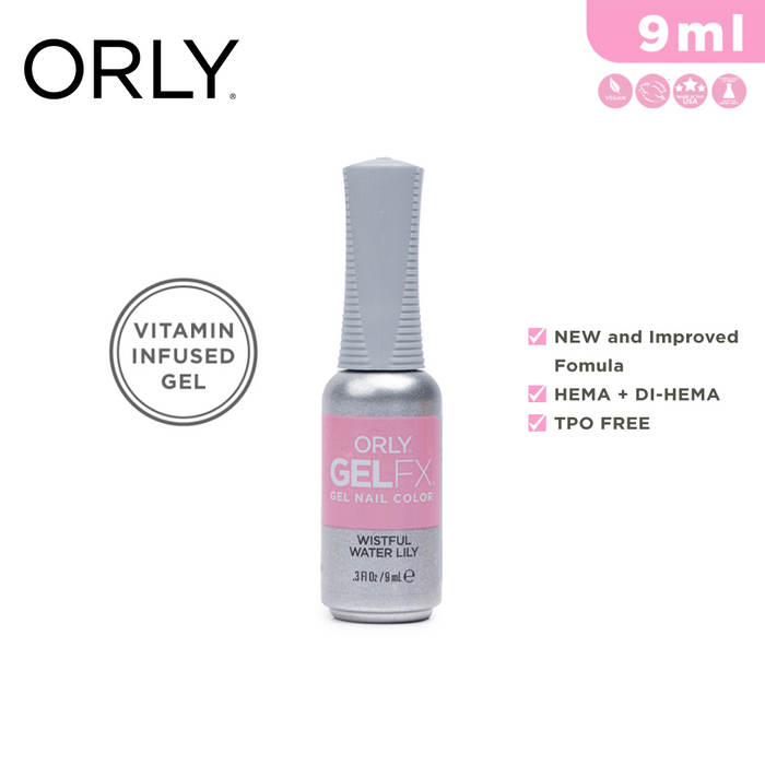 Orly Gel Fx Color Wistful Water Lily 9ml
