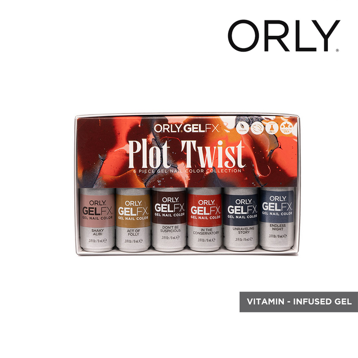Orly Gel Fx Plot Twist 9ml - 6pix Set