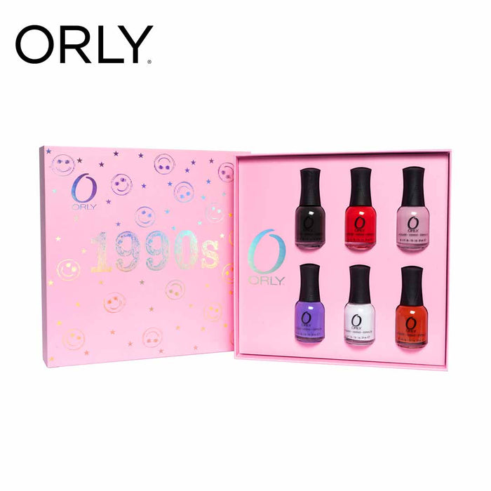 Orly Nail Lacquer Color 1990s Collection Fall 2025 6 pix set