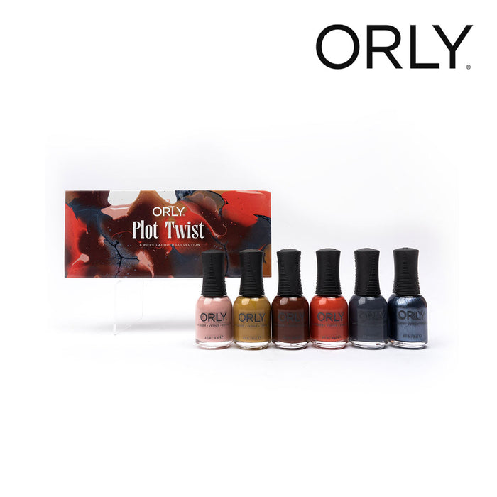 Orly Nail Lacquer Plot Twist 18ml - 6pix Set