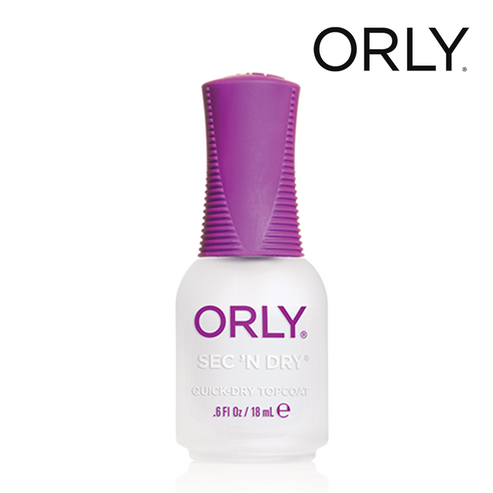 Orly Nail Treatment Sec'n Dry Topcoat 18ml