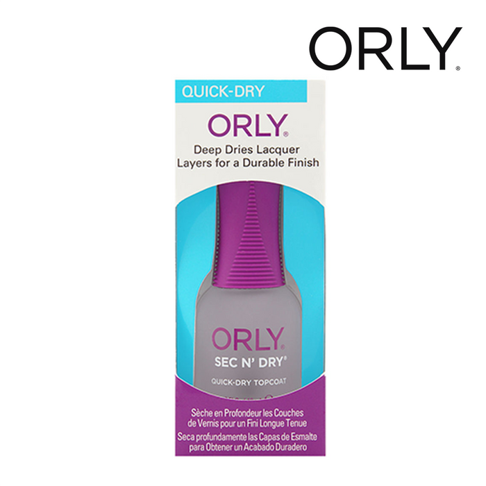Orly Nail Treatment Sec'n Dry Topcoat 18ml