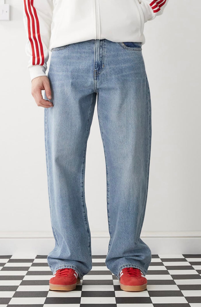 Pacsun Wide Leg washed jeans in Indigo