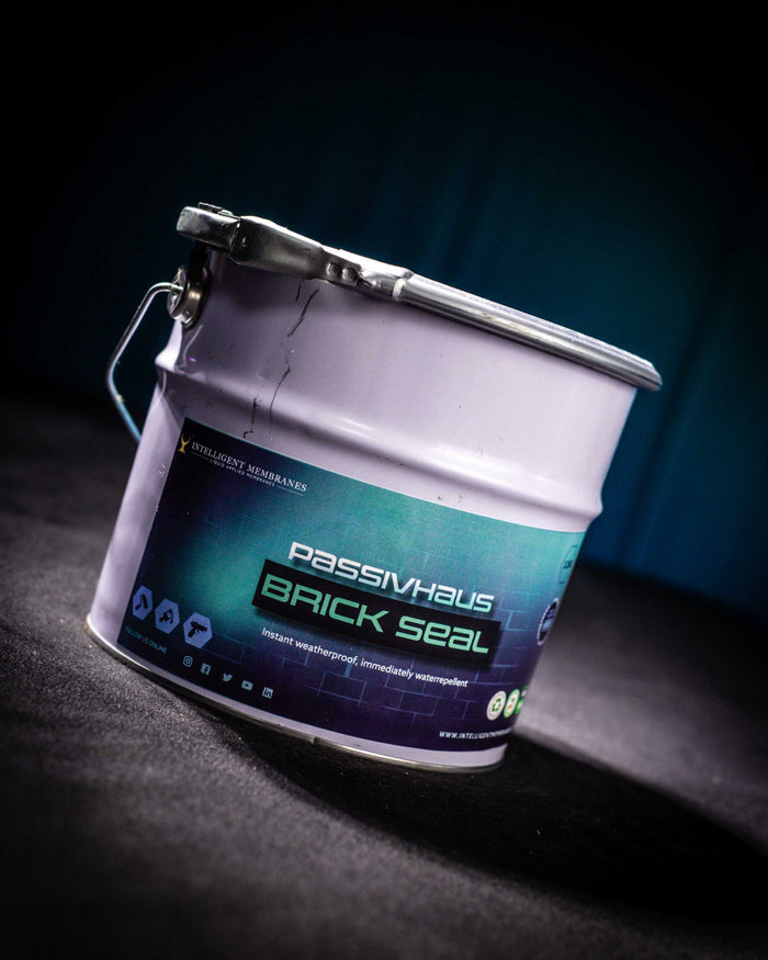 Passivhaus Brickseal weatherproof masonry damp proof protection cream