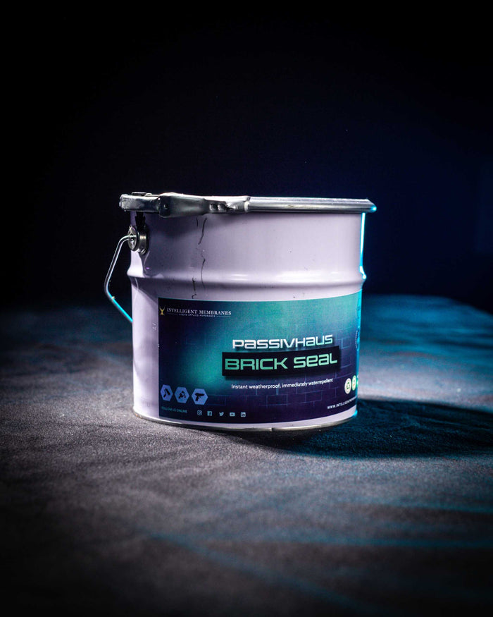 Passivhaus Brickseal weatherproof masonry damp proof protection cream