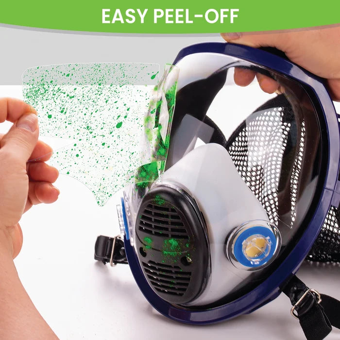Peel-Off Lens Covers x10 - Compatible with G-750 Full Face Mask