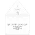 Petite Magnolia Save the Date Envelope