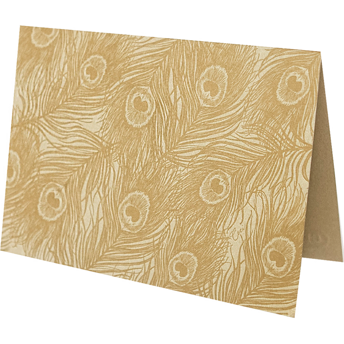 Plumage Foil and Letterpress Notecard Set