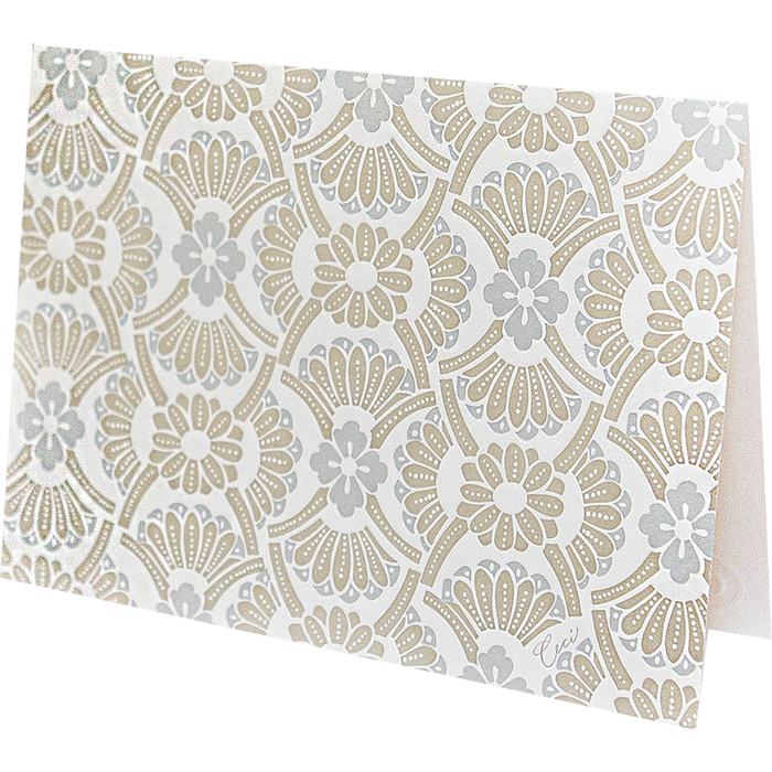 Plumage Foil and Letterpress Notecard Set