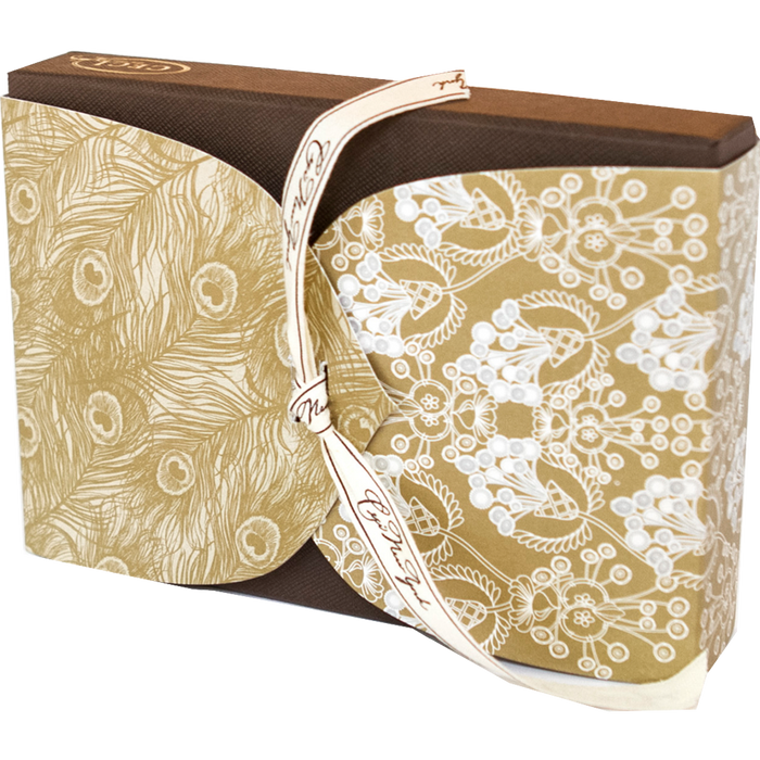Plumage Foil and Letterpress Notecard Set