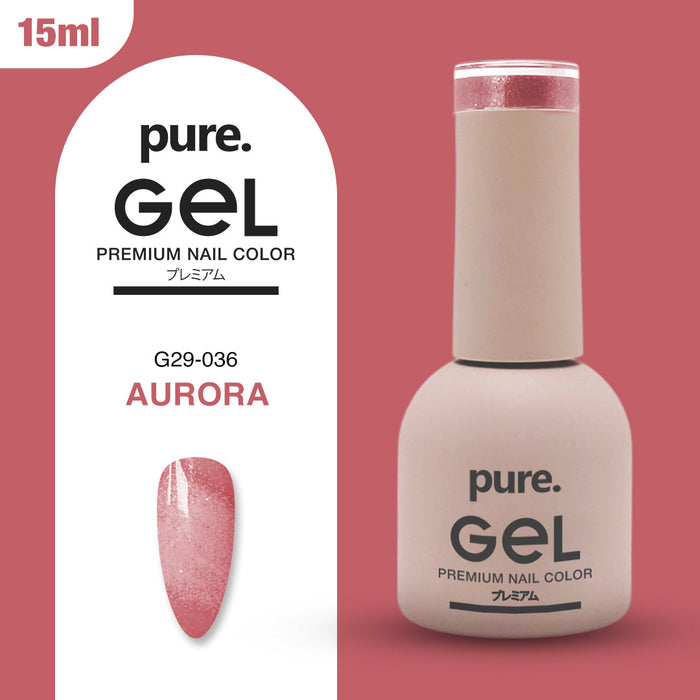Pure Gel Cat Eye Premium Nail Polish Aurora 15ml