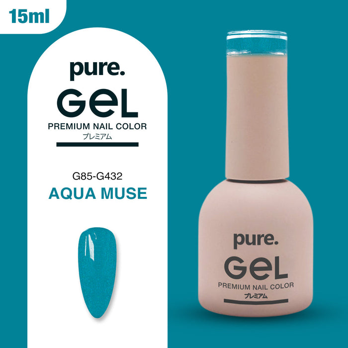 Pure Gel Premium Nail Color Aqua Muse 15ml