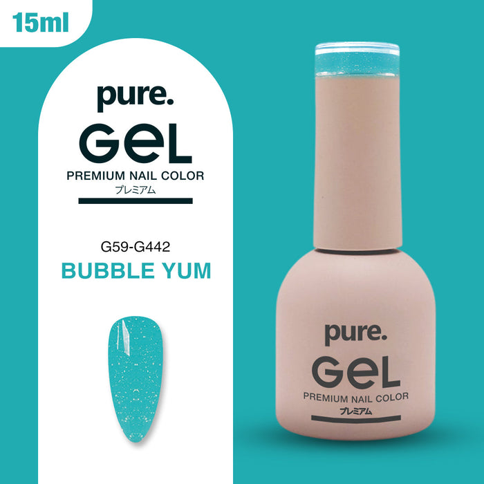 Pure Gel Premium Nail Color Bubble Yum 15ml