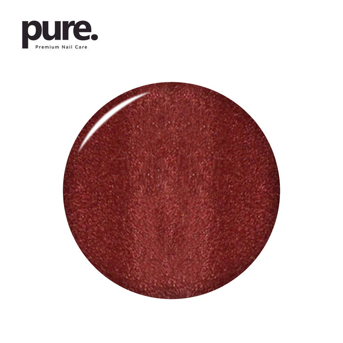 Pure Gel Premium Nail Color Burnt Ruby 15ml