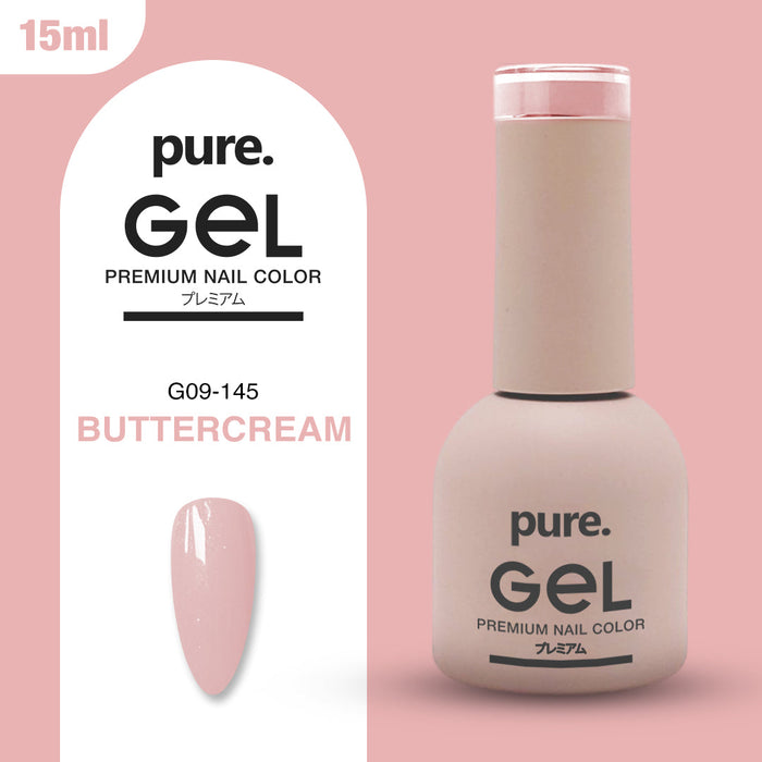 Pure Gel Premium Nail Color Buttercream 15ml