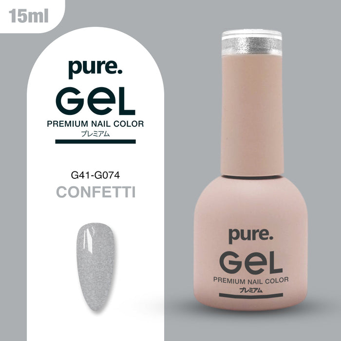 Pure Gel Premium Nail Color Confetti 15ml