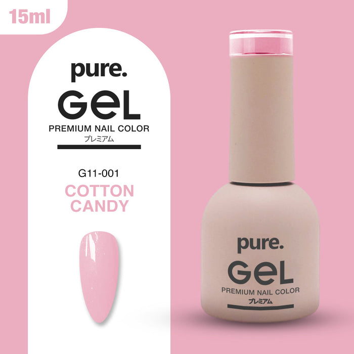 Pure Gel Premium Nail Color Cotton Candy 15ml