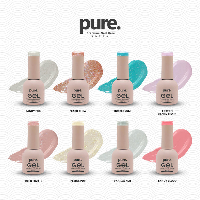 Pure Gel Premium Nail Color Jelly Bean Collection Bundle