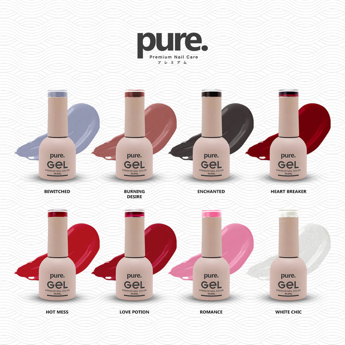 Pure Gel Premium Nail Color Lovestruck Collection Bundle