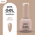 Pure Gel Premium Nail Color Mocha 15ml