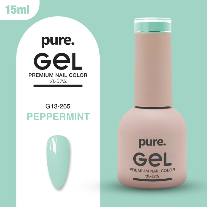 Pure Gel Premium Nail Color Peppermint 15ml