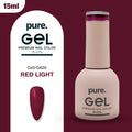 Pure Gel Premium Nail Color Red Light 15ml