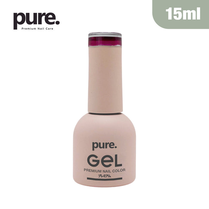 Pure Gel Premium Nail Color Red Light 15ml