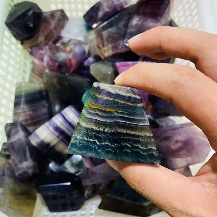 Rainbow Fluorite Free Form Wholesale Bulk -Wholesale Crystals