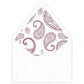 Reshma Paisley Invitation Envelope Liner