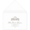 Rococo Reply Card Envelope