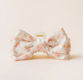 Satin Bow Claw Clip - Endless Daydream Cream