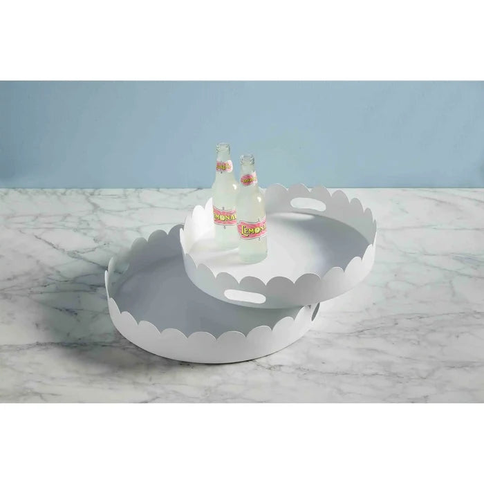 Scalloped Nesting Tray Set