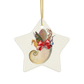 Sea Stocking Ceramic Ornament Printify