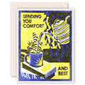 Sending Comfort Tea & Book